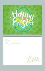 Image showing Easter greetings card