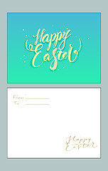 Image showing Easter greetings card