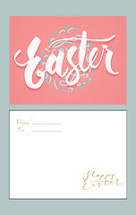 Image showing Easter greetings card