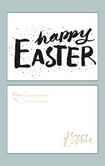 Image showing Easter greetings card