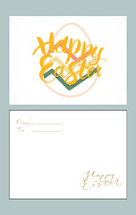 Image showing Easter greetings card