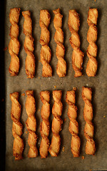 Image showing Cheese sticks. Delicious appetizer