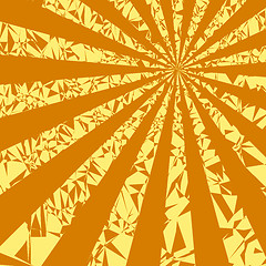 Image showing Sun rays vector background