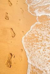 Image showing Ocean beach background