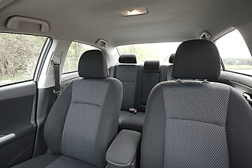 Image showing Car Interior Seats