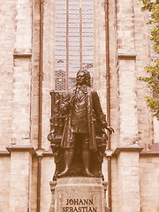 Image showing Neues Bach Denkmal vintage
