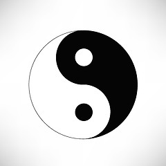 Image showing Yin Yang Symbol