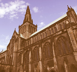 Image showing Glasgow cathedral vintage