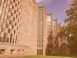 Image showing Coventry Cathedral vintage