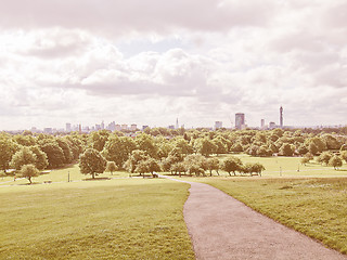 Image showing Primrose Hill London vintage