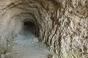 Image showing Tunnel in stone