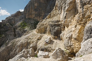 Image showing Dolomites mountain landscape