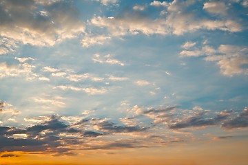 Image showing Clouds in the sky