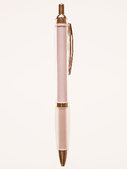 Image showing  White pen vintage