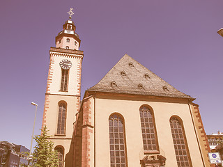 Image showing St Paul Church Frankfurt vintage