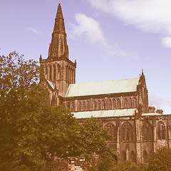 Image showing Glasgow cathedral vintage