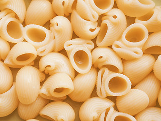 Image showing Retro looking Lumache pasta food