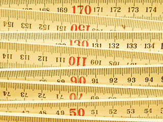 Image showing  Ruler picture vintage