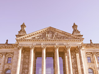 Image showing Reichstag, Berlin vintage