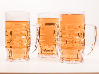 Image showing  Lager beer vintage