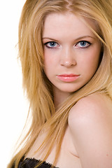 Image showing Young blond hair woman