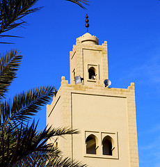 Image showing  the history  symbol  in morocco  africa  minaret religion and  