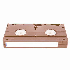 Image showing  VHS tape cassette vintage