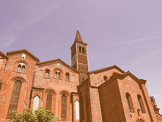 Image showing Sant Eustorgio church, Milan vintage