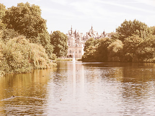 Image showing St James Park vintage