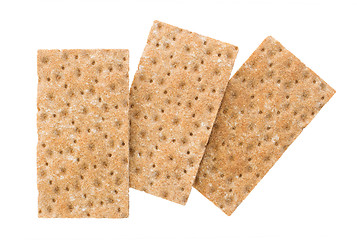 Image showing Crackers (breakfast) isolated