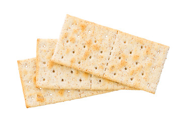 Image showing Small crackers isolated