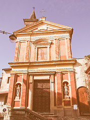 Image showing Santa Croce church, Rivoli vintage