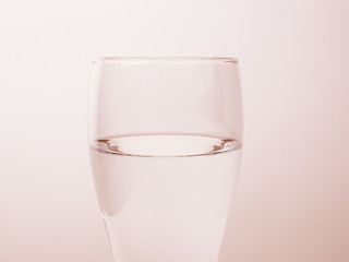 Image showing  Glass of water vintage