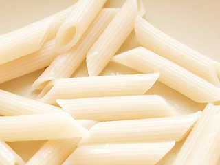 Image showing Retro looking Pasta food