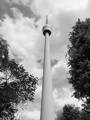 Image showing TV tower in Stuttgart