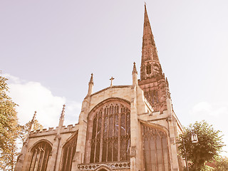 Image showing Holy Trinity Church, Coventry vintage