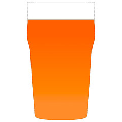 Image showing A pint of bitter