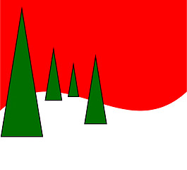 Image showing Merry Chrismas card