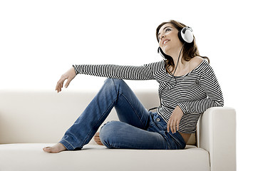 Image showing Listen music