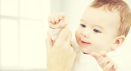 Image showing adorable baby boy