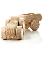 Image showing Wooden toy