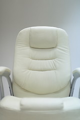 Image showing white office chair