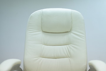 Image showing white office chair