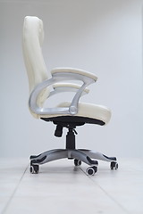 Image showing white office chair