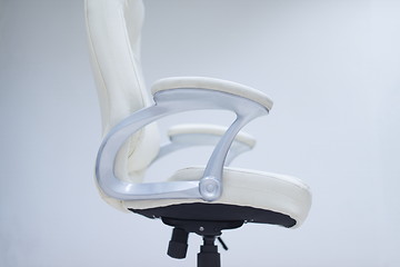 Image showing white office chair