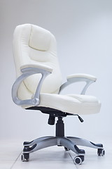 Image showing white office chair