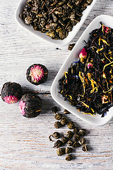 Image showing Varieties of teas