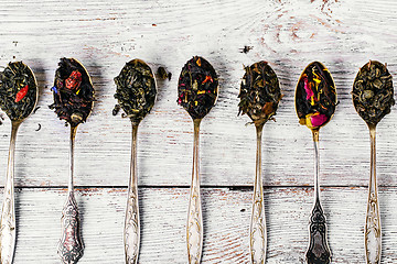 Image showing Varieties of teas