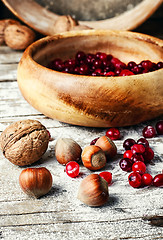 Image showing Ripe and flavorful cranberries