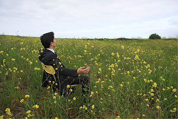 Image showing Enjoying the nature